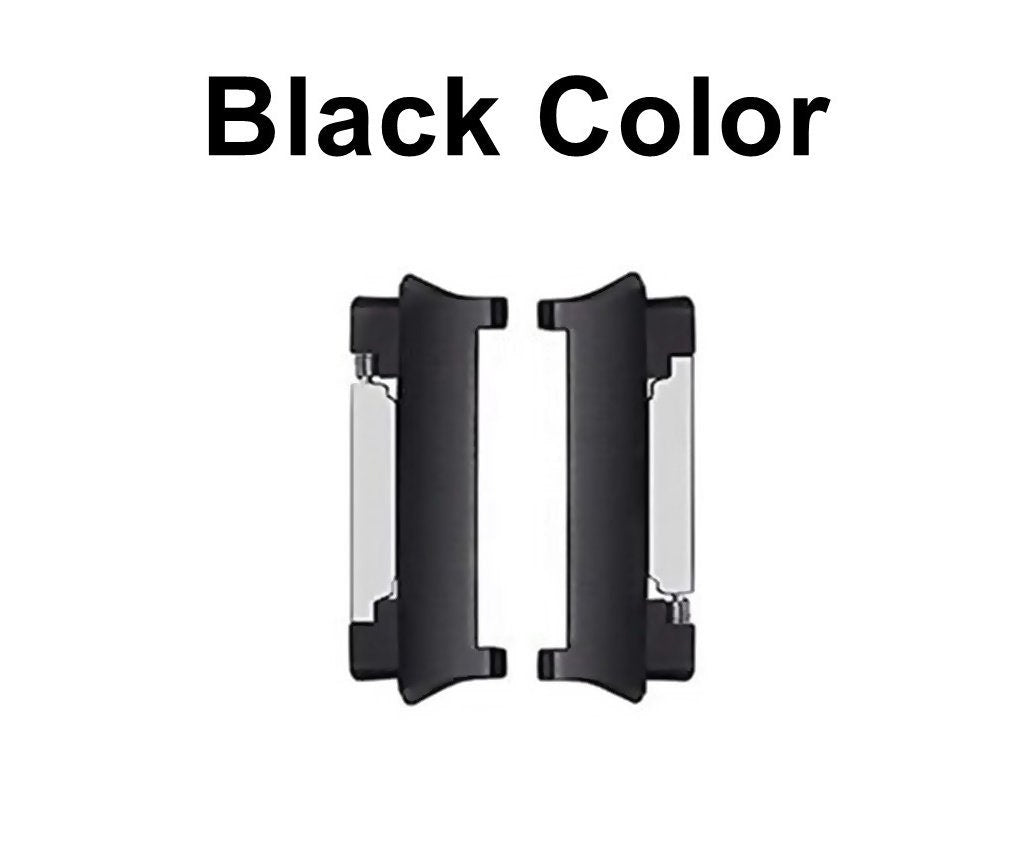 Fitbit Ionic Adapters Connectors Quick Release and Spring Bar Pins with Tool Set for 22mm Lug Attachment Bands Straps Rose Gold Silver Black